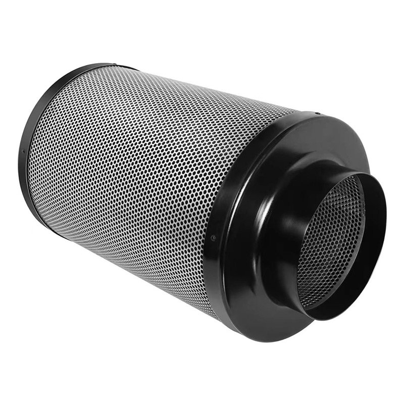 Hydroponic 6 Inch 8 Inch 10 Inch 12 Inch Grow System Carbon Air Filter Activated Carbon Filter for Inline Fan