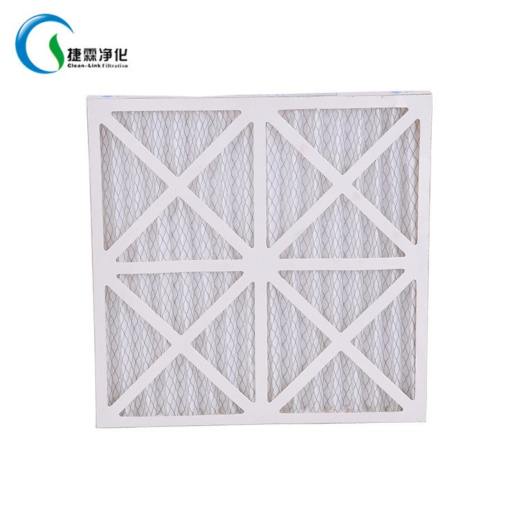 Environmental Health F8 Pleated Cardboard Pre Filter Paper Furnace Filter