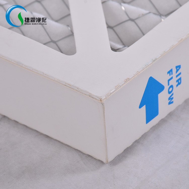 Environmental Health F8 Pleated Cardboard Pre Filter Paper Furnace Filter