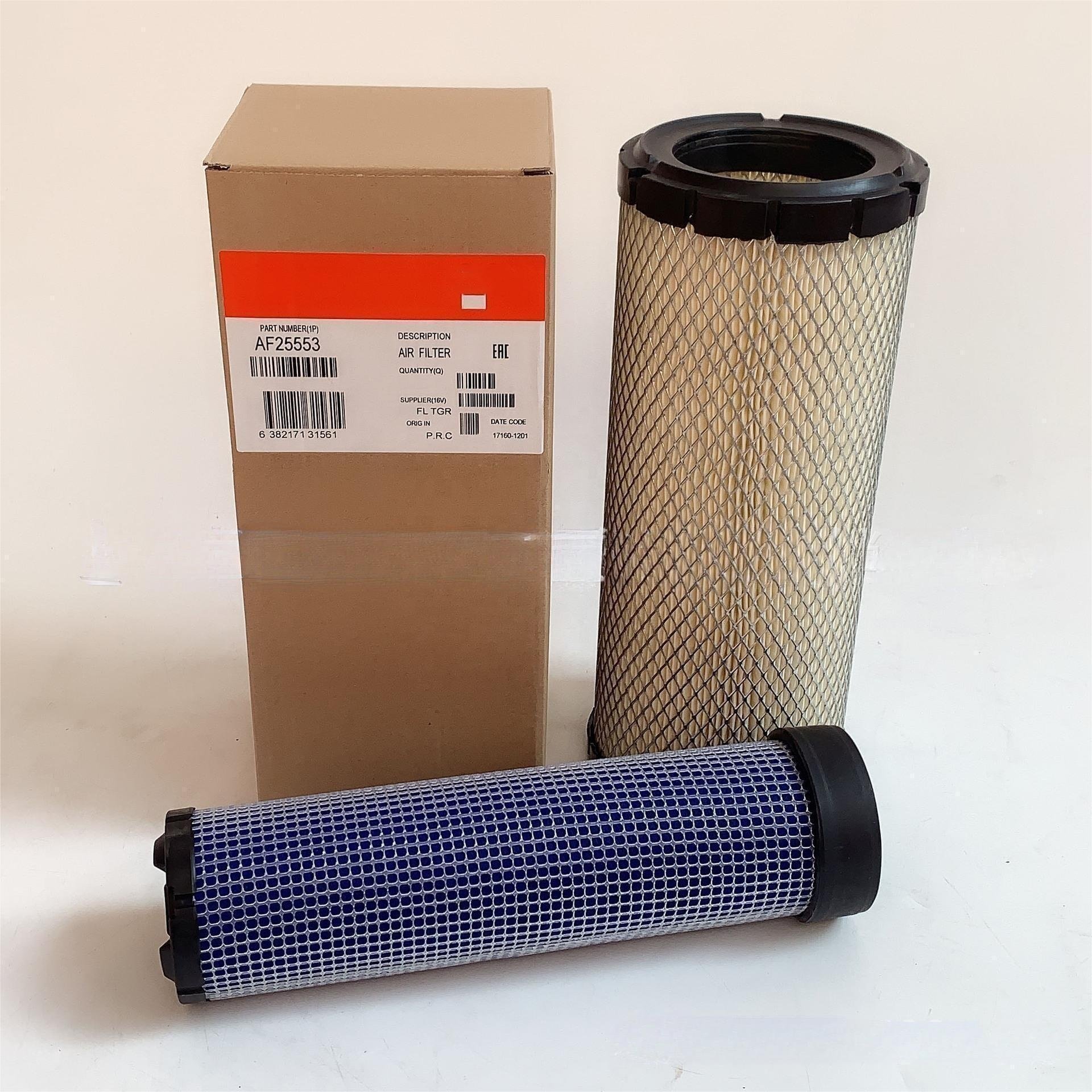 Excavator Parts AIR FILTER KIT RE68048 RE68049 P822768 P822769 AF25553 AF25552