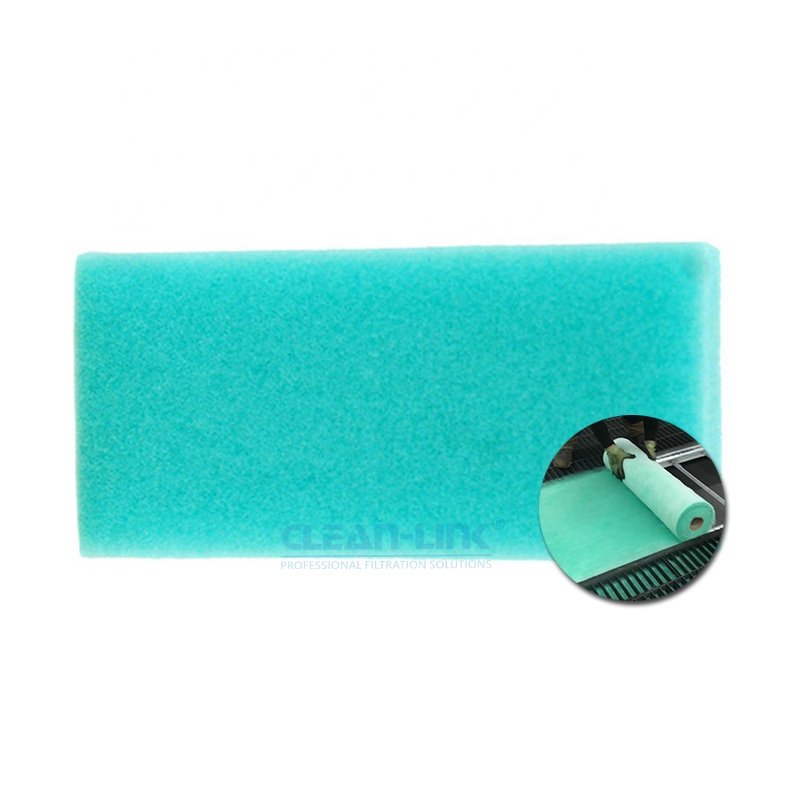 Spray Booth Filter Media Fiberglass Filter Roll PA-50/60-PA-100 Paint Stop Filter Mats