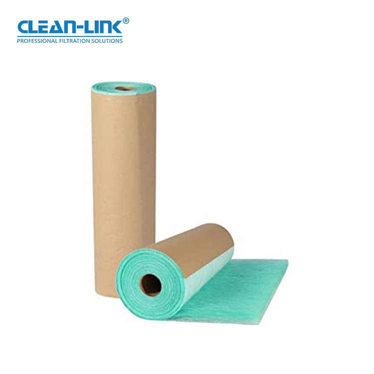 Spray Booth Filter Media Fiberglass Filter Roll PA-50/60-PA-100 Paint Stop Filter Mats