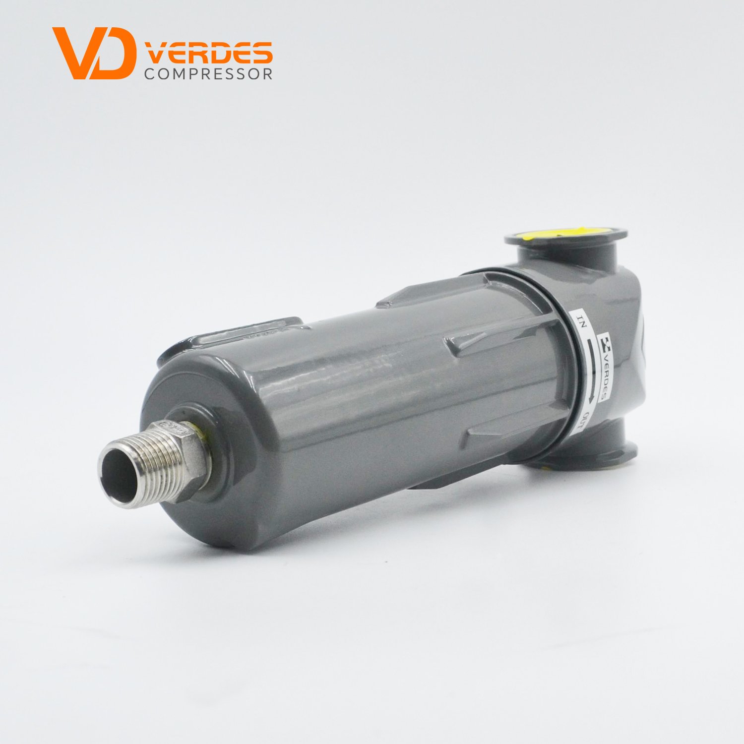 Best Selling Compressor air Comressors Pipe Line Filter Compressed air Precision Filter 4 Stage Filter for Compressed air