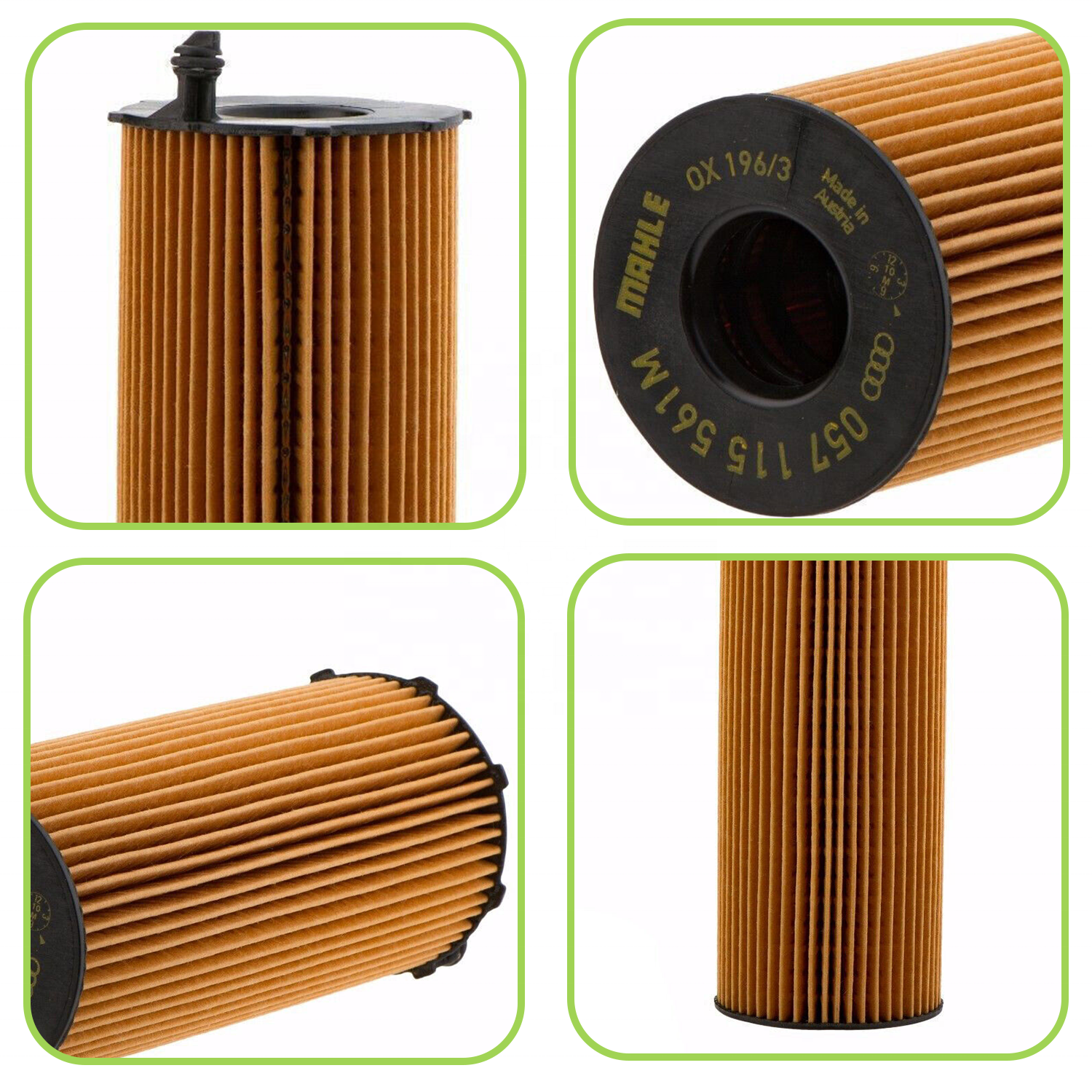 MANER Auto Engine System 057115561M Factory Wholesale Air Filter for Audi A4 A5 A6 A8 Q7 VW Phaeton 2.7 3.0 4.2 TDI