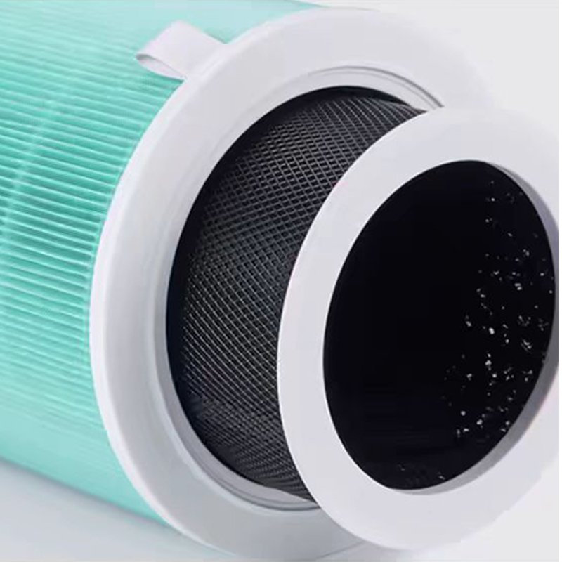 Best Price Double Barrel Efficient Dust Removal HEPA + Active Carbon Cloth Fits for xiaomi Filter Purifier air Filter