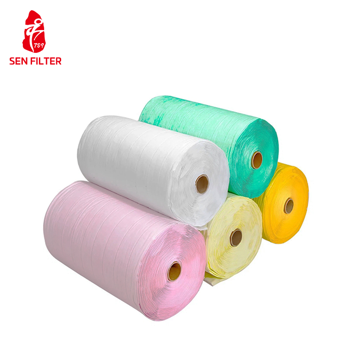 High Efficiency HAVC Bag Air Filter for Home and Restaurant Use Raw Material Roll