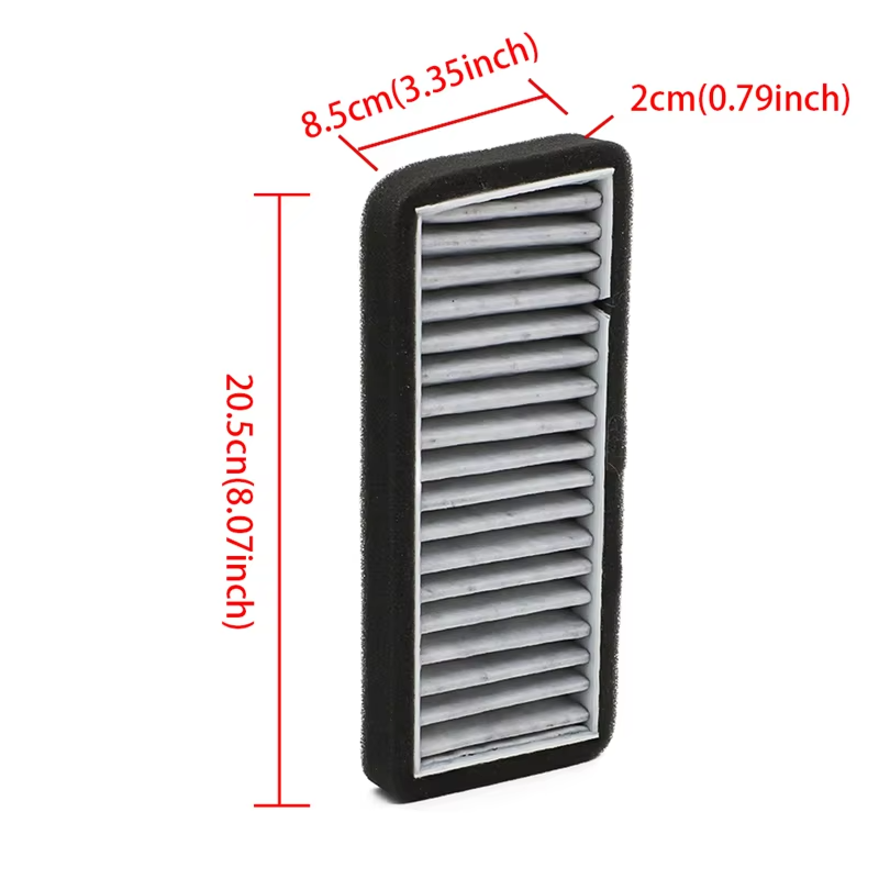 High Quality Car Air Conditioning Inlet Filter Replacement for Tesla Model 3 Air Filter Car Accessories Inner air Filter