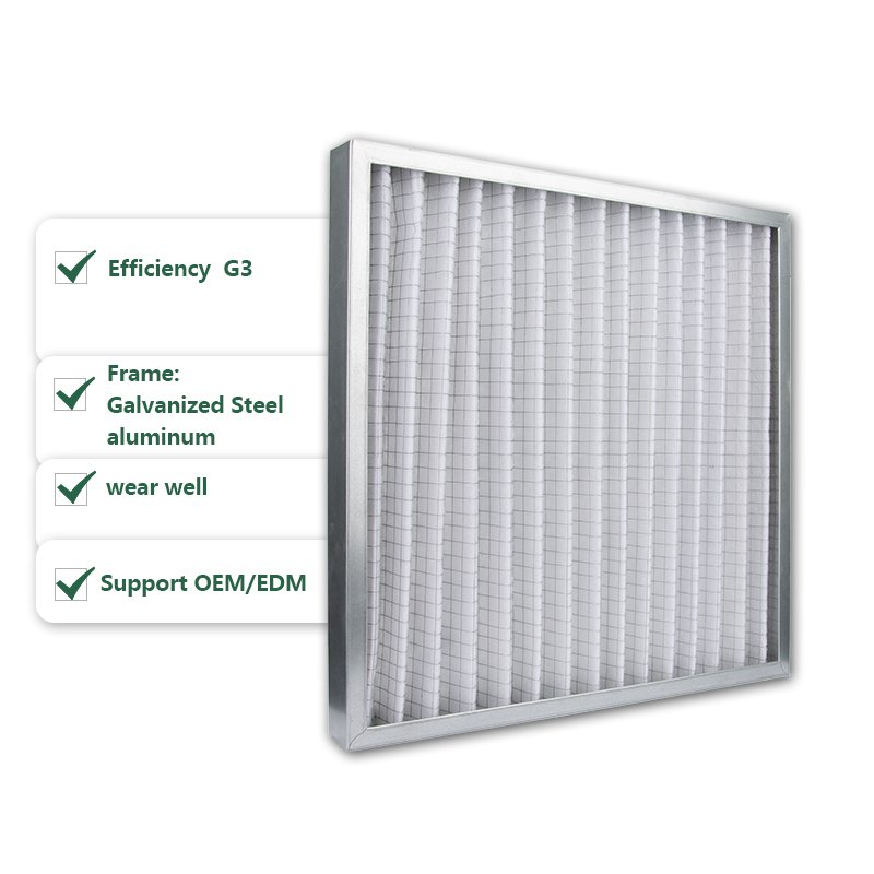 Manufacture Mental Frame MERV 6 G3 Air Filter Replacement Air Conditioner HVAC Filter Air
