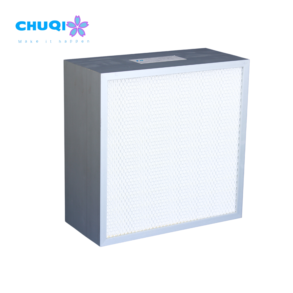 Mini Pleated HEPA ULPA Filters with Aluminum Carton Package Provided Fiberglass Air Filters for Home Air Conditioning Restaurant