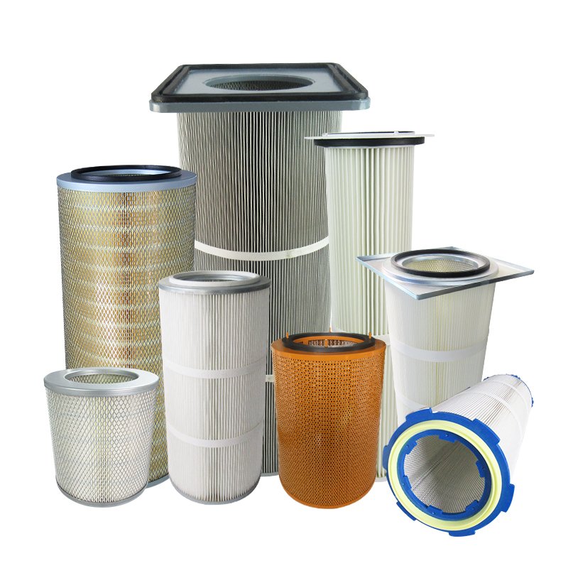 Factory Direct Supply Hepa air Filter Cleaning Machine Cylinder Cartridge for Dust Collection