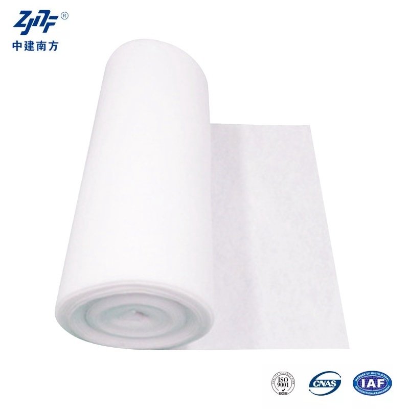 0.3um Micron Filter Roll Paper Fabric EU5 Merv 9 Air Filter Filter Materials 100-300 Light Weight Nanofiber Membrane