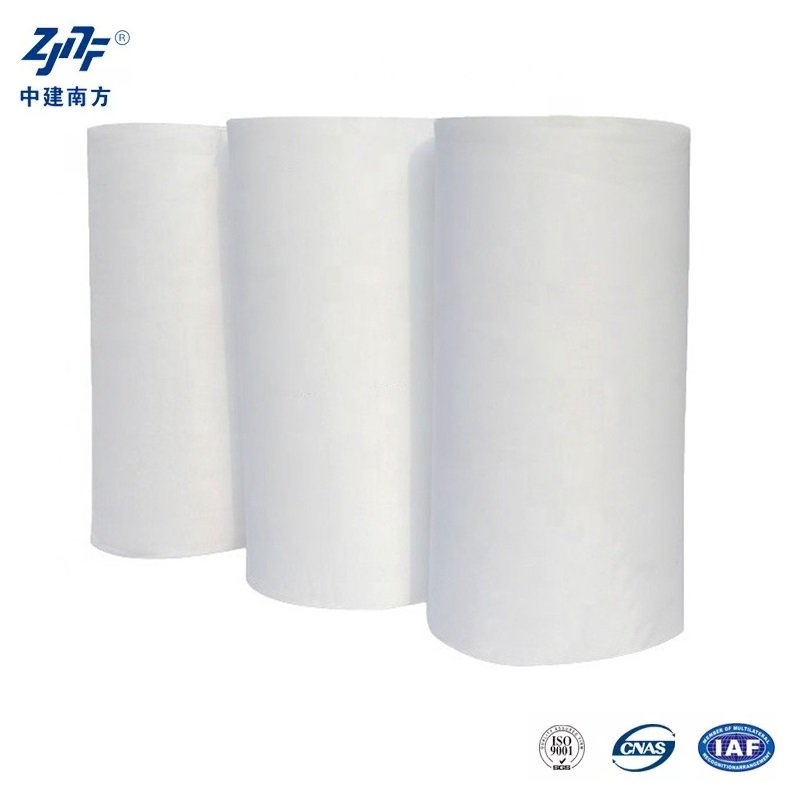0.3um Micron Filter Roll Paper Fabric EU5 Merv 9 Air Filter Filter Materials 100-300 Light Weight Nanofiber Membrane