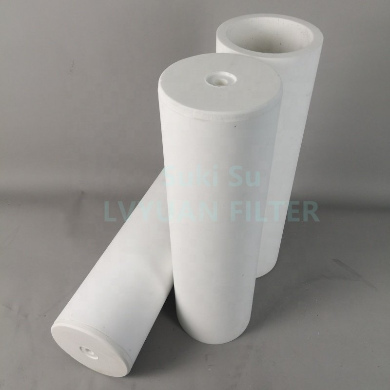 PE Sintered UHMWPE Filter Polyethylene HDPE Air Filter Tube Disk Fritted Hydrophobic Porous Plastic 0.2 1 5 10 25 80 Um