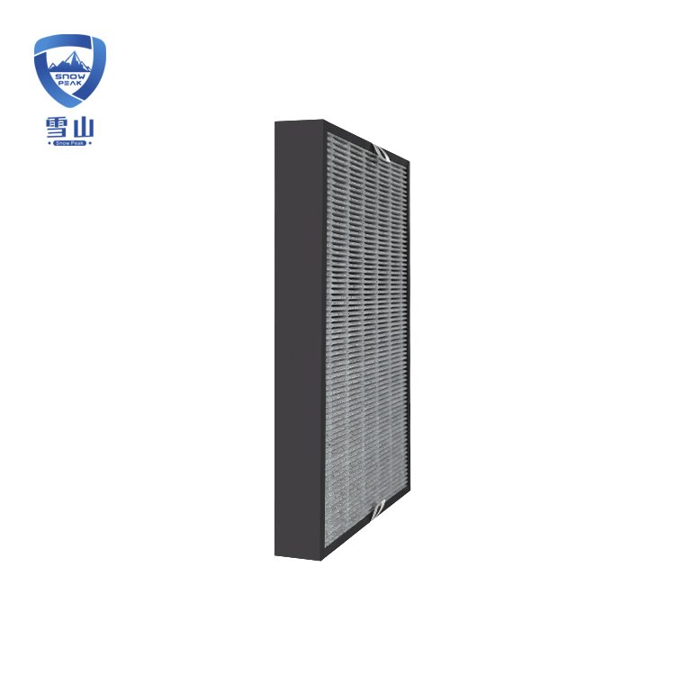Activated Carbon Pleated Cloth Filters Media Active Carbon HEPA Air Filter