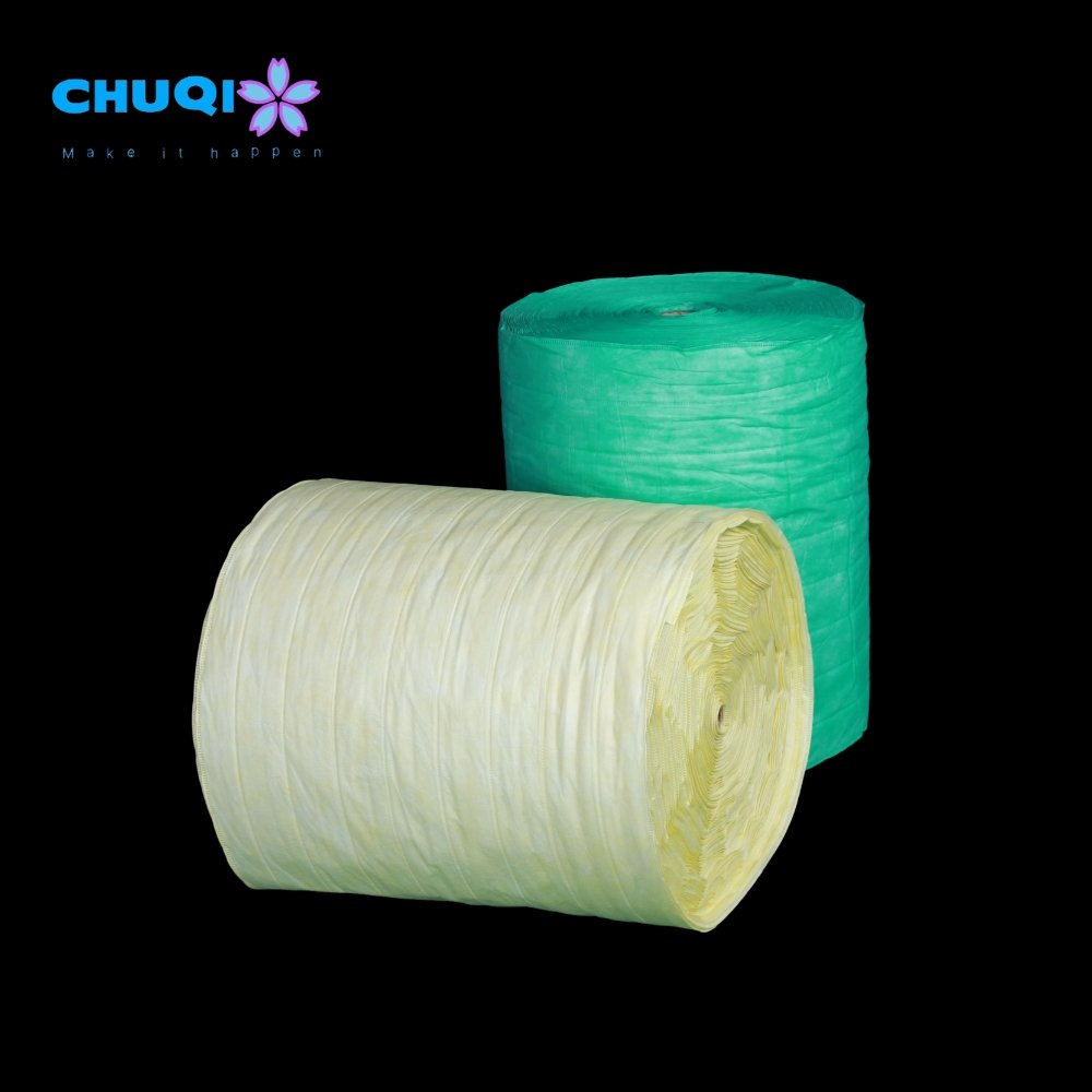 F5 F6 F7 F8 F9 Yellow Pink Green Medium Efficiency Pocket Air Filter Media Fiberglass Pocket Air Filter Media Roll