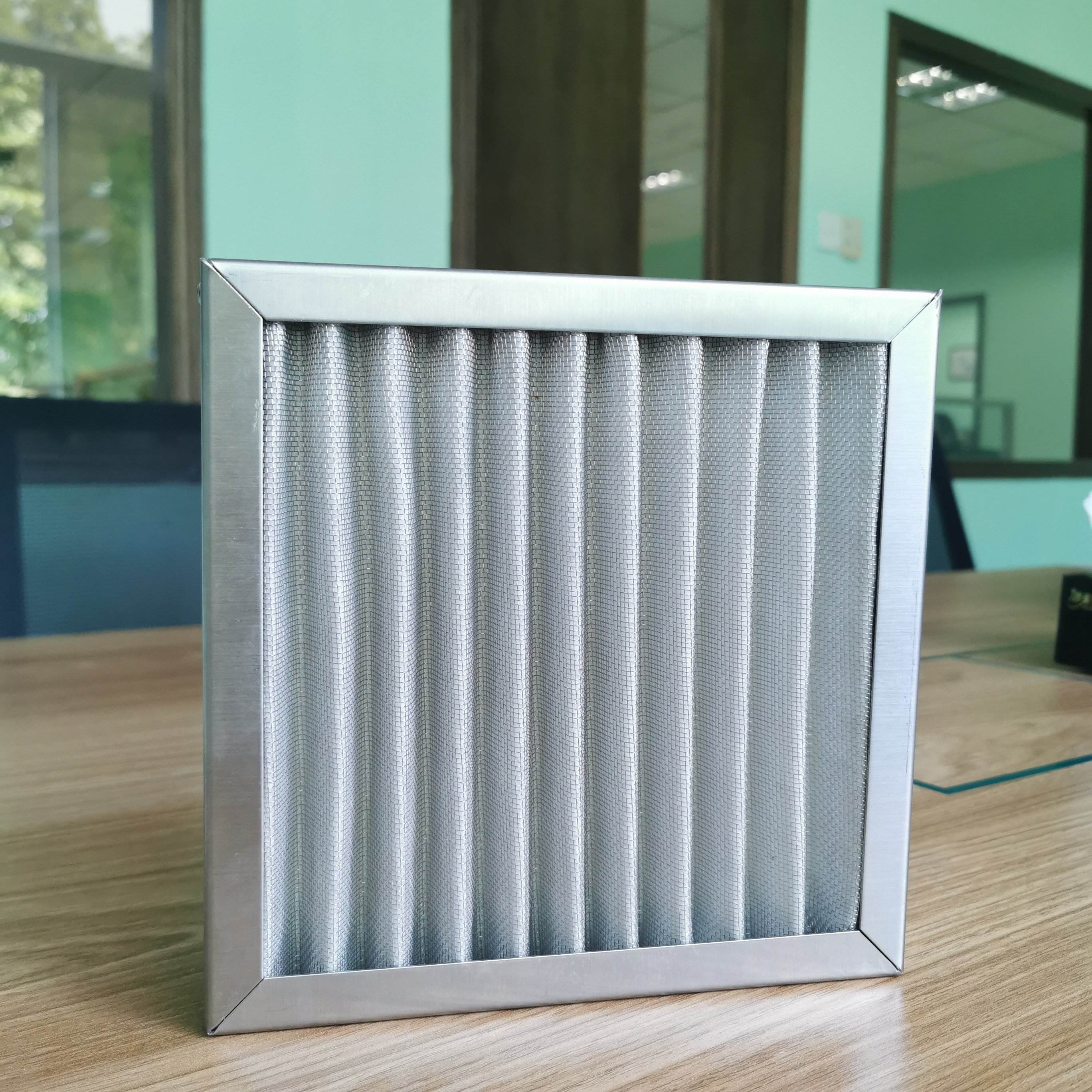 Honeycomb Aluminium Mesh air Filter with Ss Frame