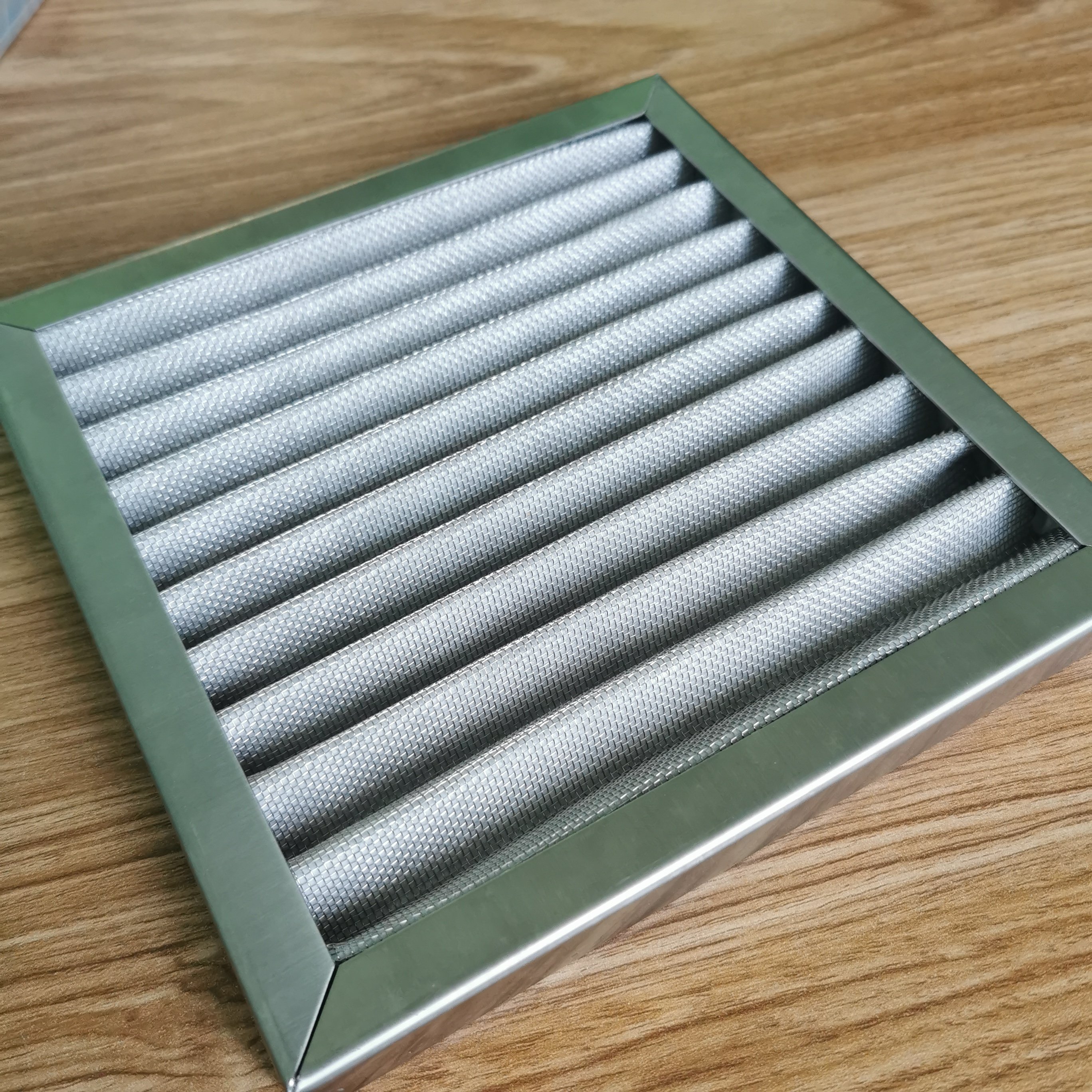 Honeycomb Aluminium Mesh air Filter with Ss Frame