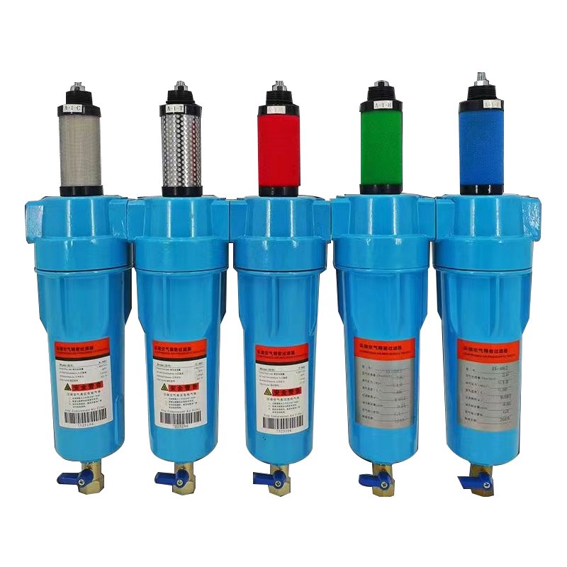 Precision Air Filter Water and Oil Remove Compressed Air Line Filter Element for Air Dryer