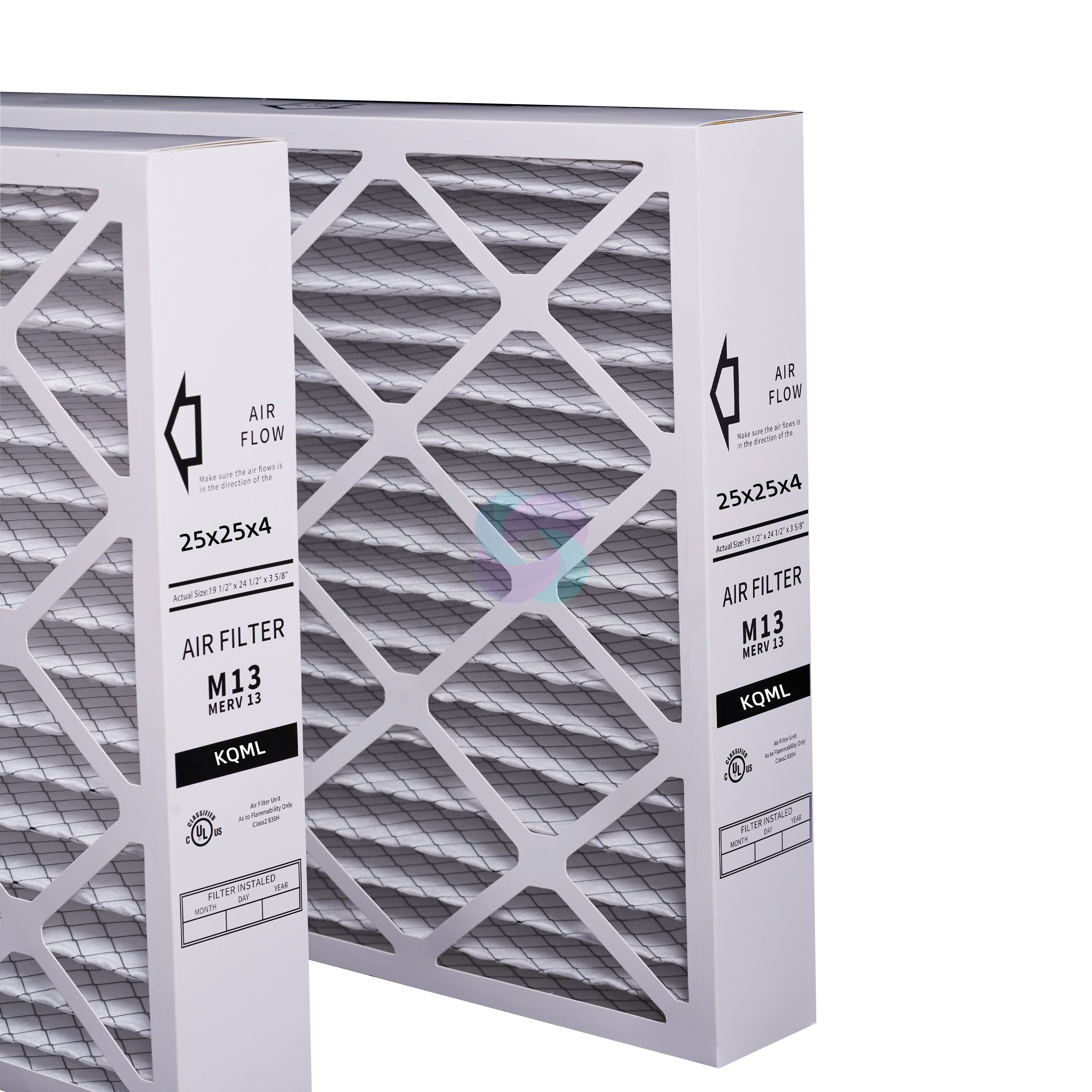 Cheap Price Ac Furnace Hvac Pleated Filter Pleated AC Furnace HVAC Air Filter Replacement Air Conditioner Filter