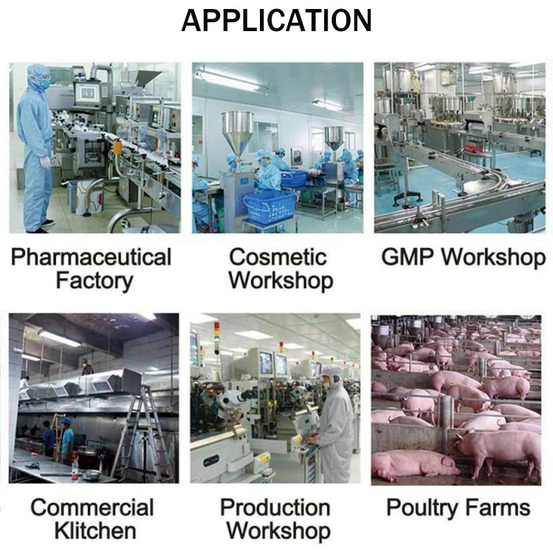 Qlozone Industrial Ozone Generators air Filter Production Workshop Sterilization Disinfection Ozone Generator for air