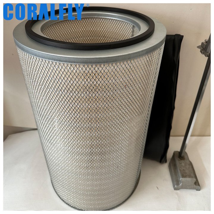 Coralfly Manufacturer Heavy Duty Truck Engine Parts air Filter AF25544 CL-A25544 P619372 PA3496 2250051-238