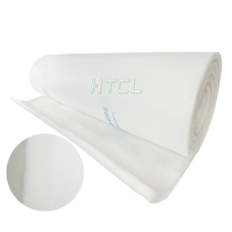 Customized 600G Full Glue Ceiling Filter Cotton Air Filter Material Roof Filter Car Painting Spray Booth Filtration