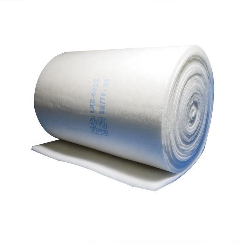 Full Adhesive 600G Ceiling Filter Spray Booth Systems Top Filter Roof Filter for Paint Booth