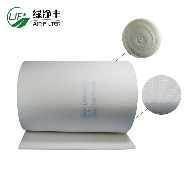 Full Adhesive 600G Ceiling Filter Spray Booth Systems Top Filter Roof Filter for Paint Booth