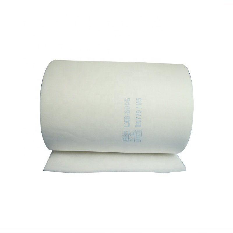 Full Adhesive 600G Ceiling Filter Spray Booth Systems Top Filter Roof Filter for Paint Booth