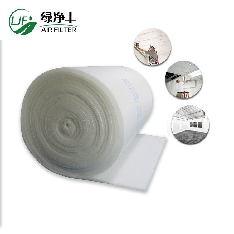 Full Adhesive 600G Ceiling Filter Spray Booth Systems Top Filter Roof Filter for Paint Booth