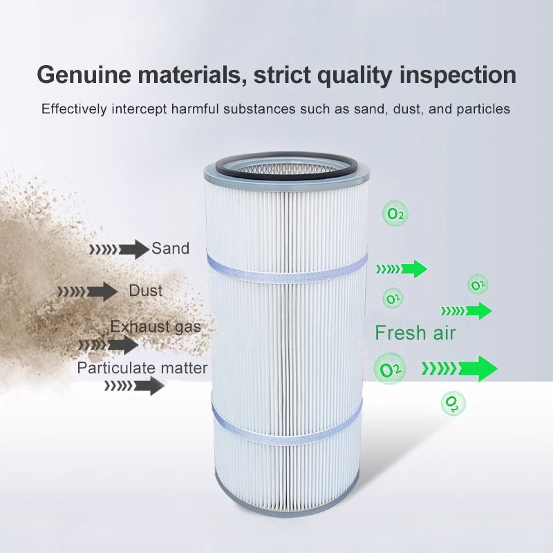 Compressor air Filter element Dust Filter element Replacement Industrial Dust air Filter