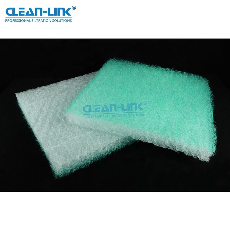 air Filter G2-G4 Spray Booth Paint- Stop Floor Fiberglass Filter Media Good Corrosion Resistance