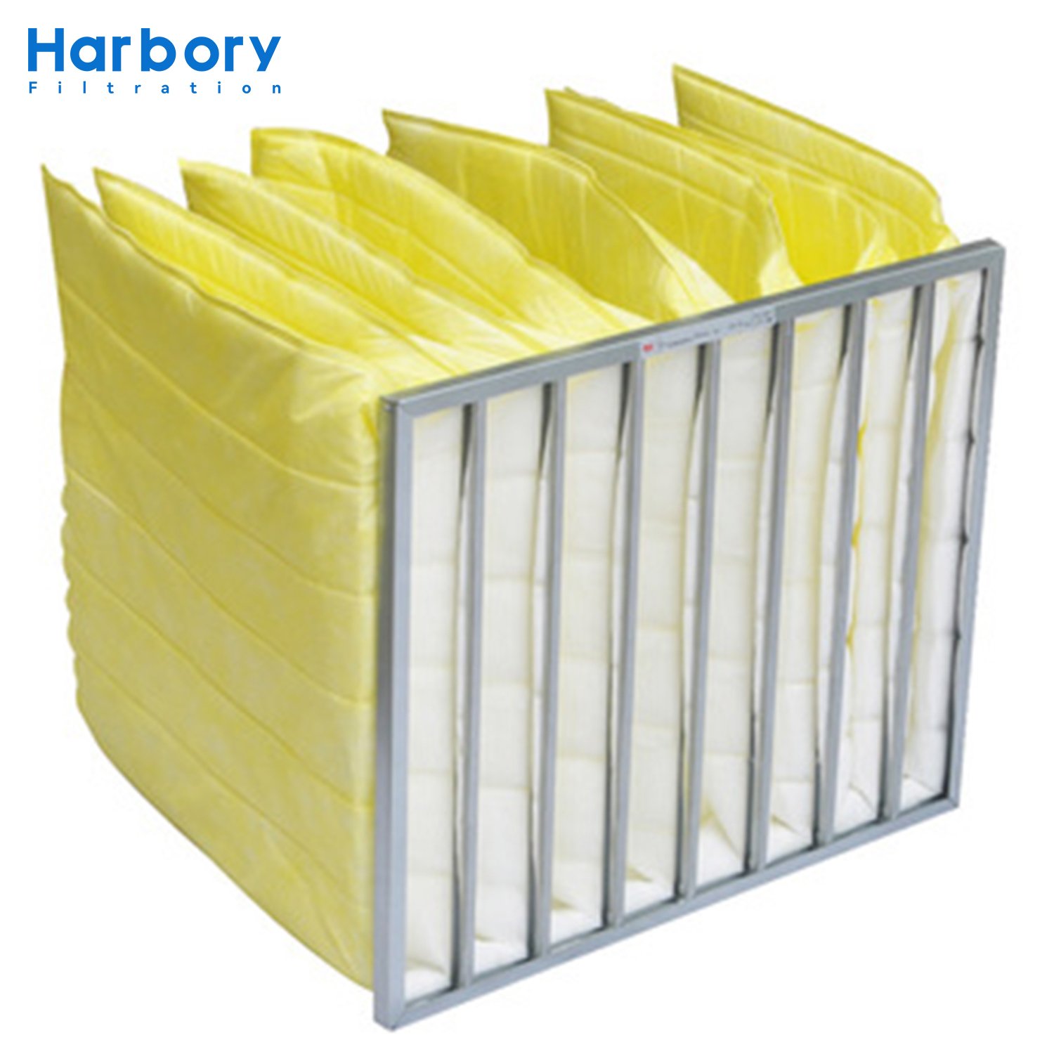 Professional M5 M6 F7 F8 F9 High Dust Loading Medium Bag Filter Media PP Panel Air Filter Roll