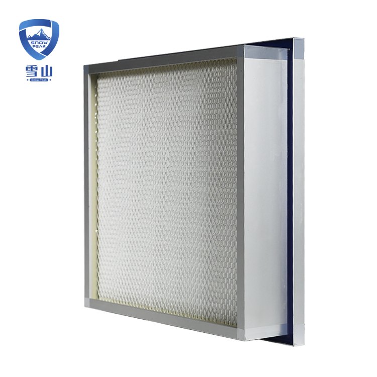 High Efficiency 99.99% Fan Filter Unit H13 HEPA Filter H14 HEPA Air Filter