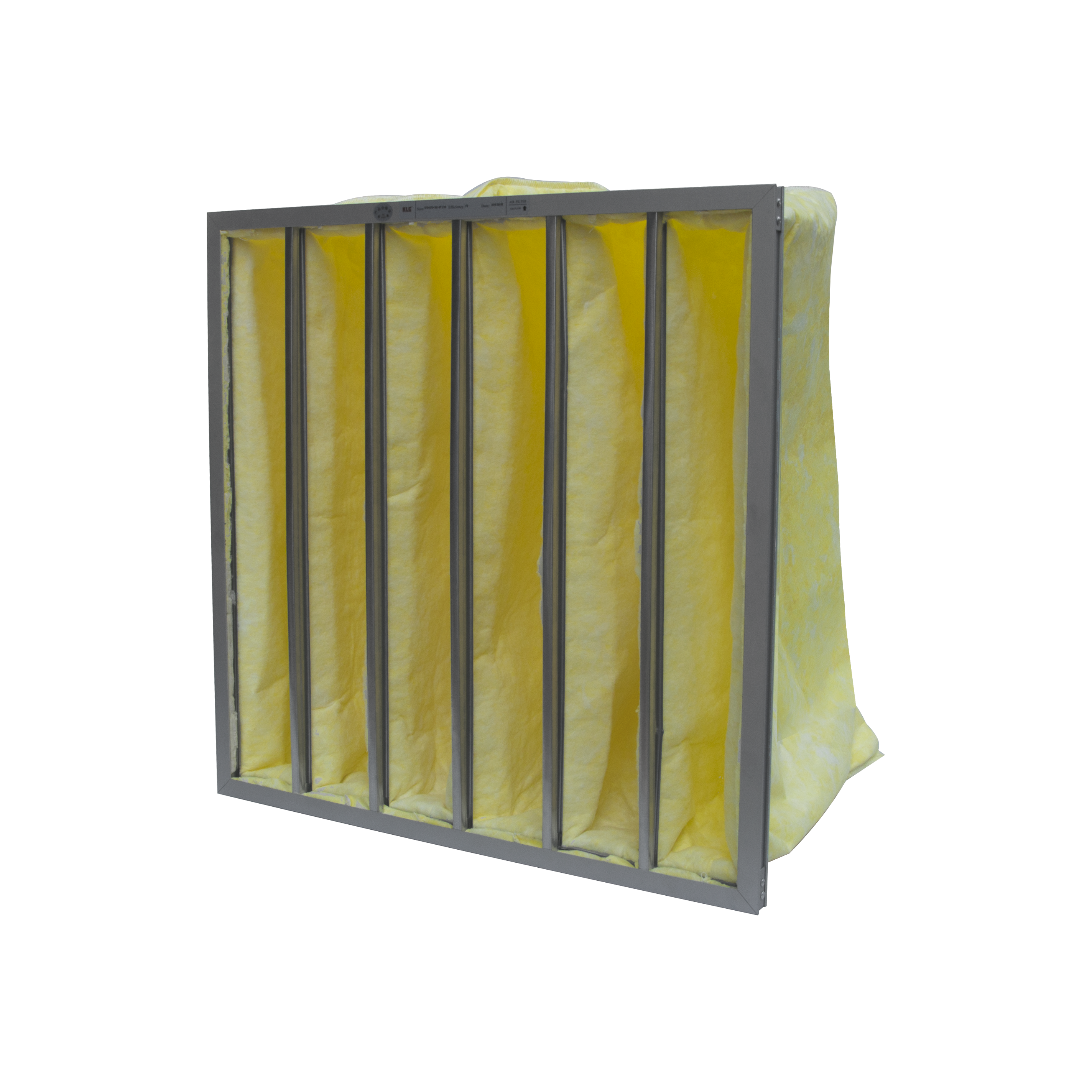 Factory Sale F6 F7 F8 F9 Glass Fiber HAVC Medium 6 Bags Pocket Bag Air Filter for Clean Room