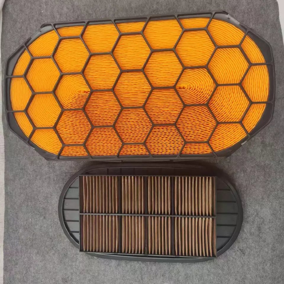 4969841 4969842 Honeycomb Filter air Cooler for Caterpillar 336D 320E SEM Excavator air Filter