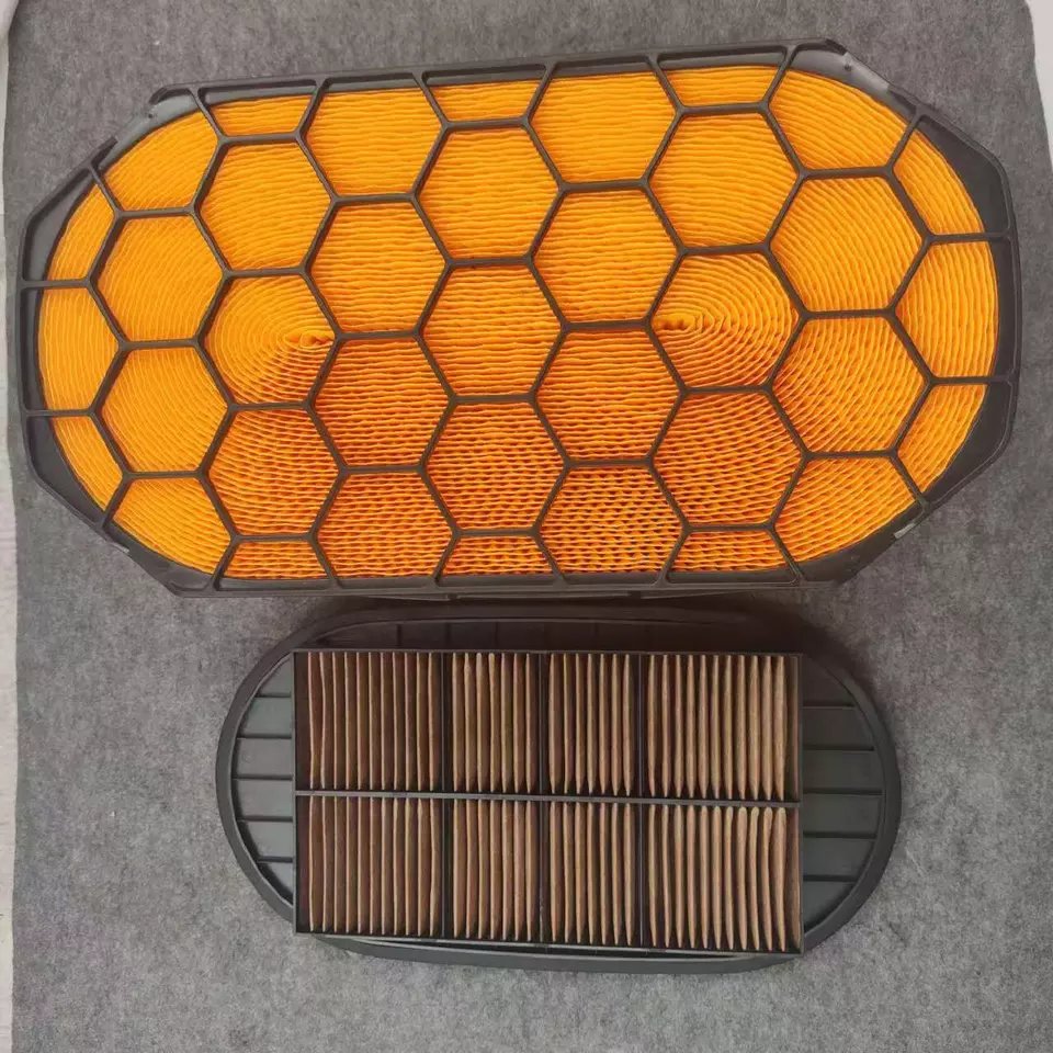 4969841 4969842 Honeycomb Filter air Cooler for Caterpillar 336D 320E SEM Excavator air Filter