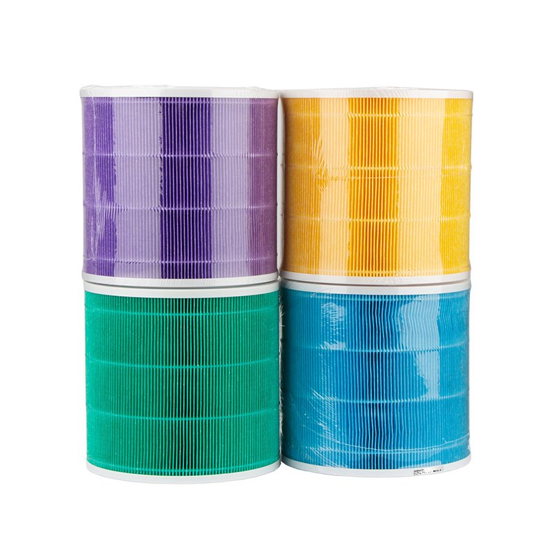 Medium Grade Air Purifier Filter Replacement Home Hotels Industrial Use H13 Cartridge Air Filters Air Purifier Parts