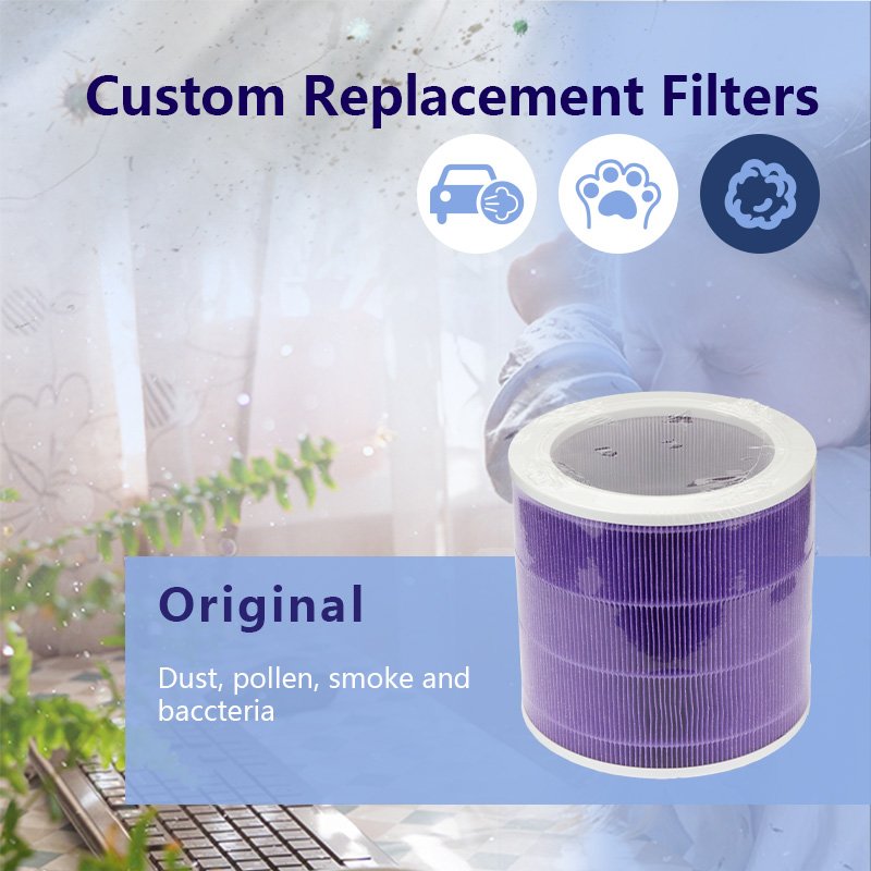 Medium Grade Air Purifier Filter Replacement Home Hotels Industrial Use H13 Cartridge Air Filters Air Purifier Parts