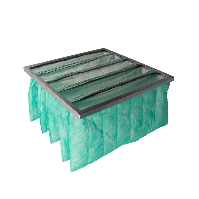 Industrial Dust Collector Bag Polyester Media Pocket F6 Medium Efficiency Filter Pocket Filter Non-Woven Fabric Air Filters