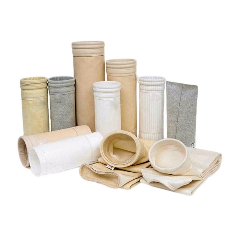 New & Used Fiberglass Air Filter Socks PTFE Mesh Filter Bag Sleeves for Cement Plant & Restaurant Dust Filter