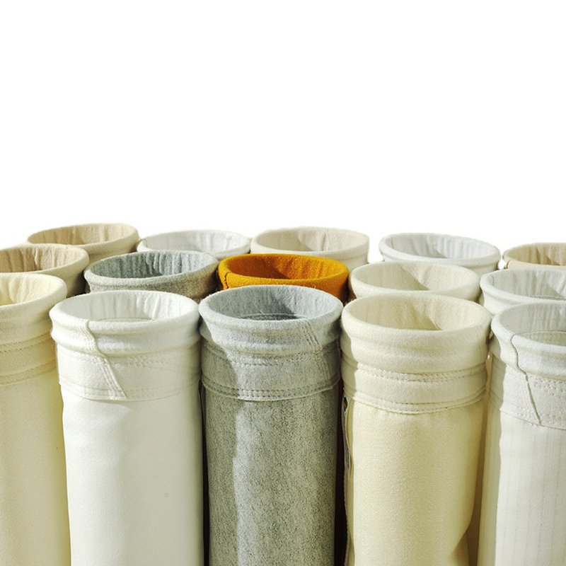 New & Used Fiberglass Air Filter Socks PTFE Mesh Filter Bag Sleeves for Cement Plant & Restaurant Dust Filter