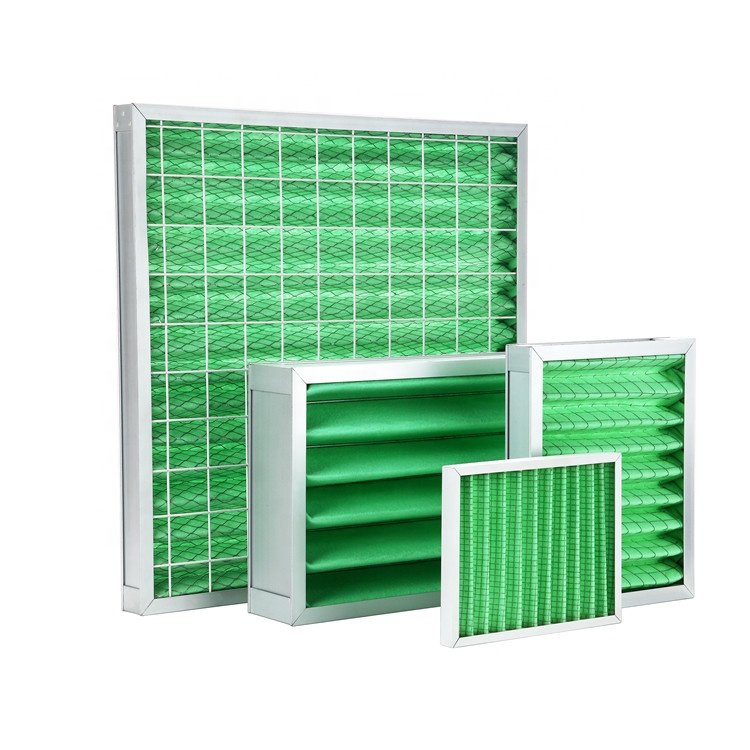 Factory Direct Supply Primary Efficiency Air Filter G3 G4 Pleated Panel Air Filter Aluminum Wire Mesh for Industrial Machinery