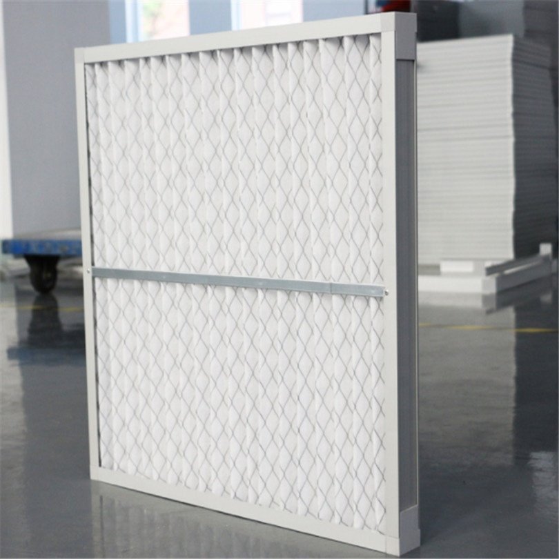 Factory Direct Supply Primary Efficiency Air Filter G3 G4 Pleated Panel Air Filter Aluminum Wire Mesh for Industrial Machinery