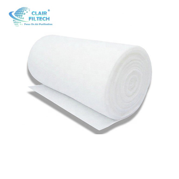 Ceiling Filter F5-600g/m2 Paint Booth Filter Media Floor Ceiling Spray Booth Air Filter Material
