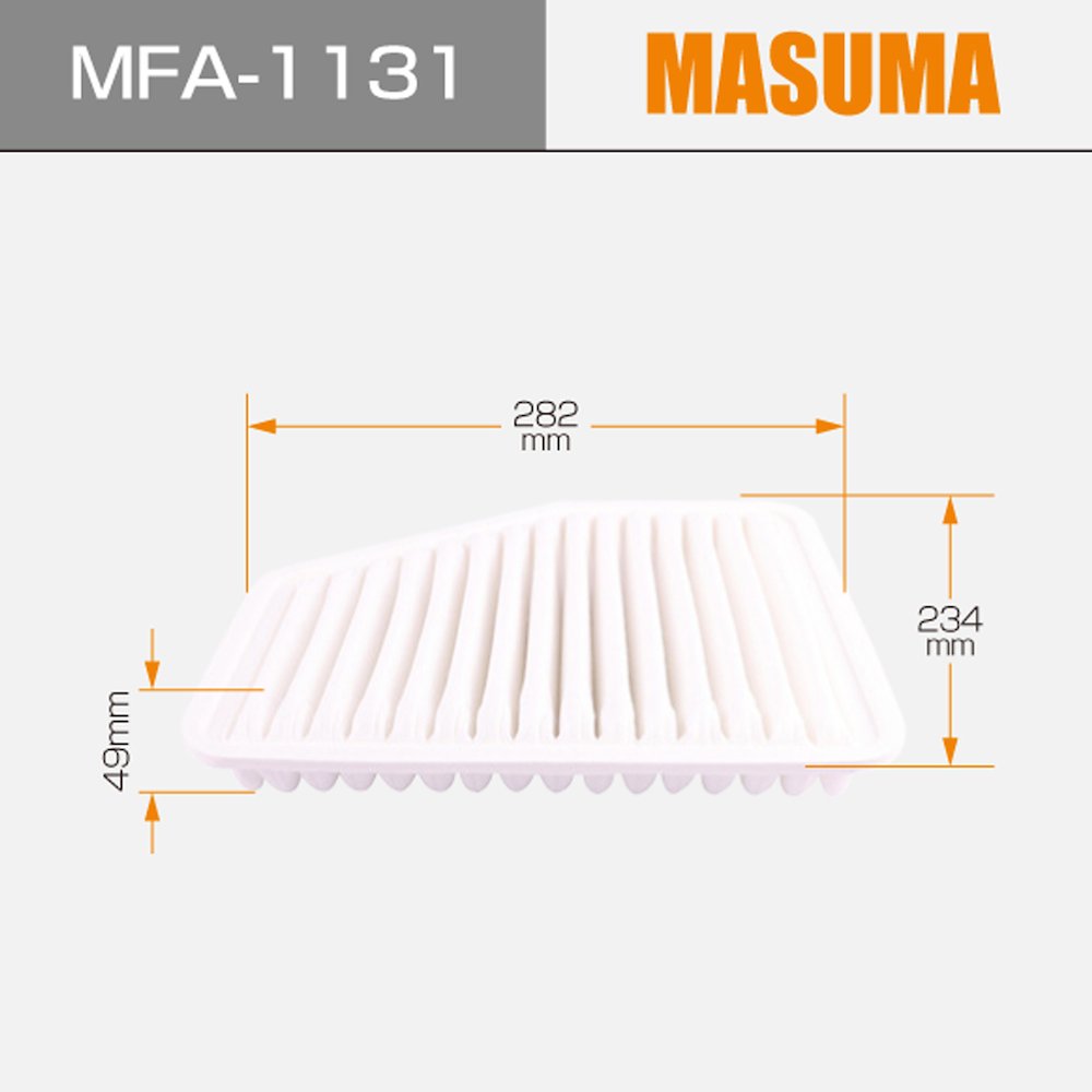 MFA-1131 MASUMA Auto Repair Air Filter 17801-50060 17801-50060-79 17801-OP020 for LEXUS