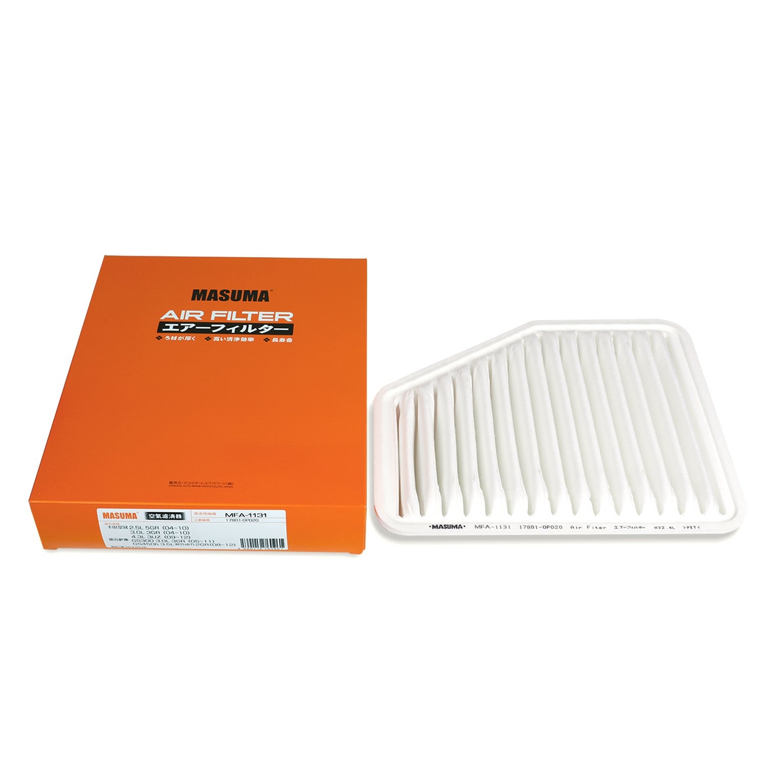 MFA-1131 MASUMA Auto Repair Air Filter 17801-50060 17801-50060-79 17801-OP020 for LEXUS