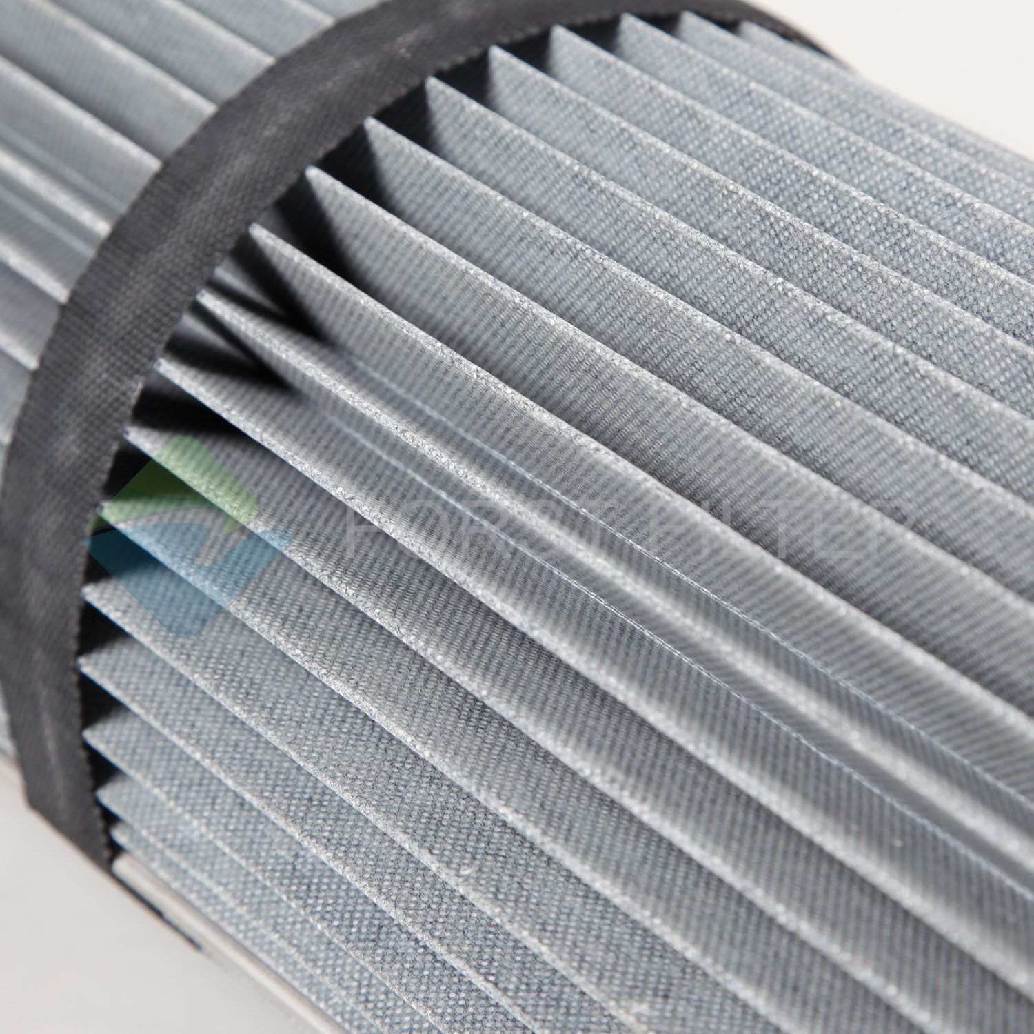 Black Antistatic Intake air Filter Round Hepa Inline Compressor High Flow Price Cardboard Paper Frame Die Cut Intake Higer
