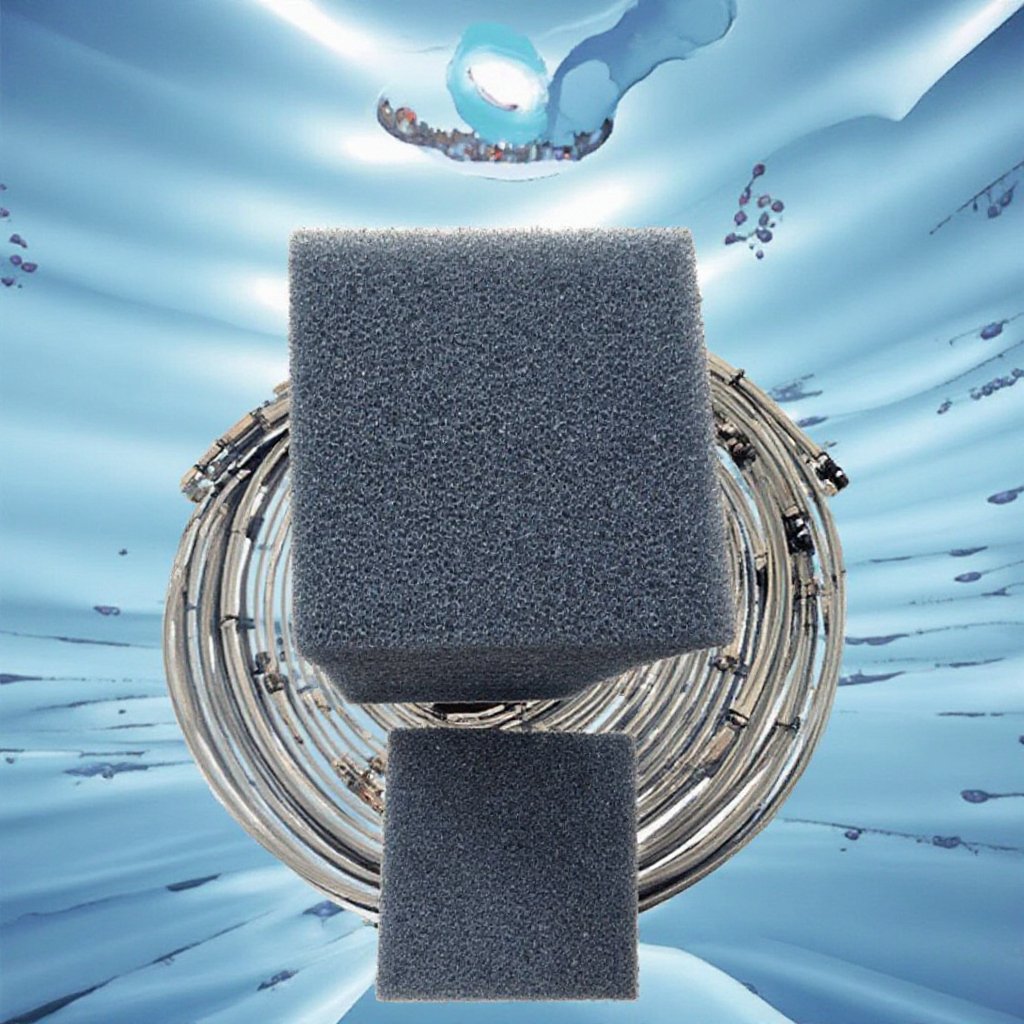 High Quality Customized Activated Carbon Polyurethane Filter Sponge 10-60PPI Air Filter with 97% Porosity