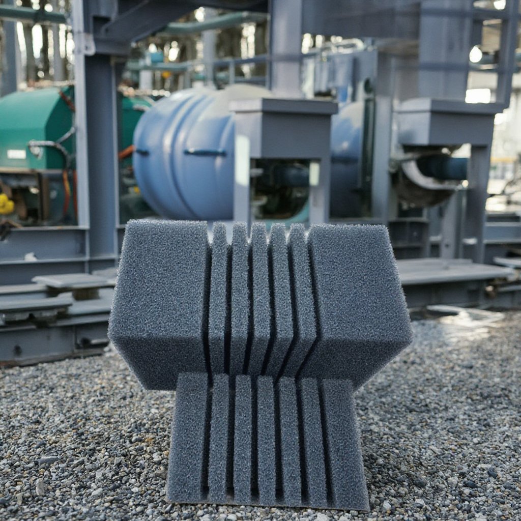 High Quality Customized Activated Carbon Polyurethane Filter Sponge 10-60PPI Air Filter with 97% Porosity